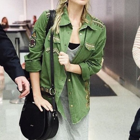 Last One Glam Military Jacket Panther - Picture 2 of 8